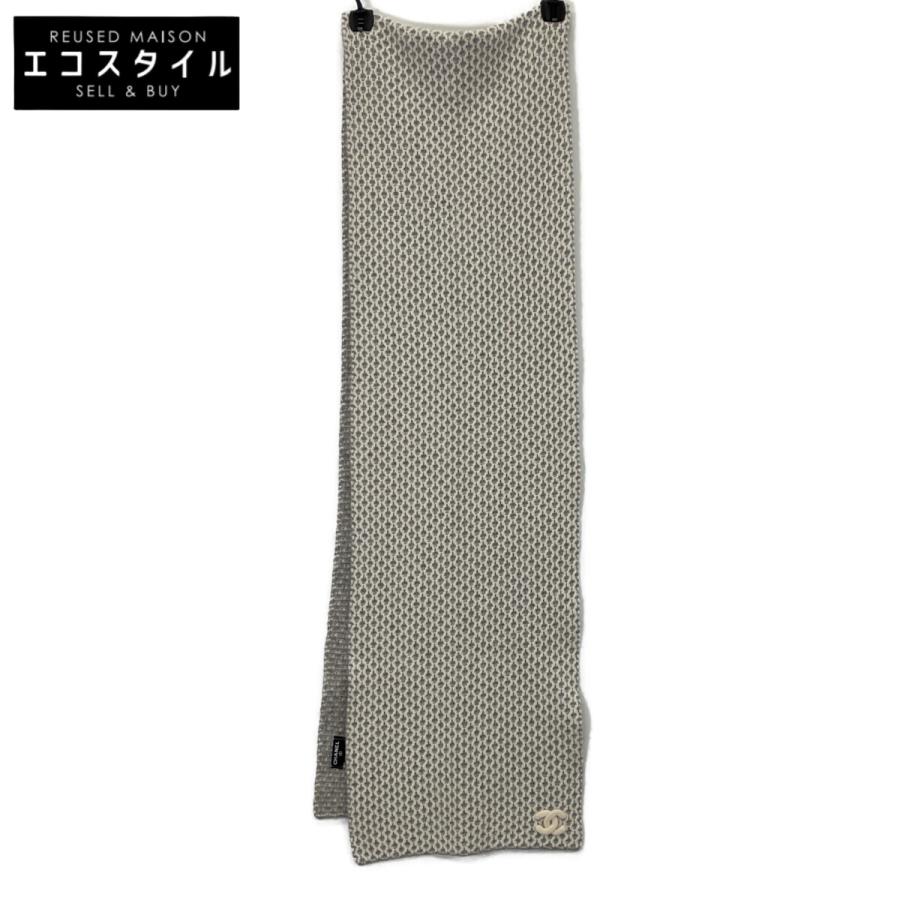 CHANEL（シャネル） 美品/ カシミヤ100％ ココマーク ツイード