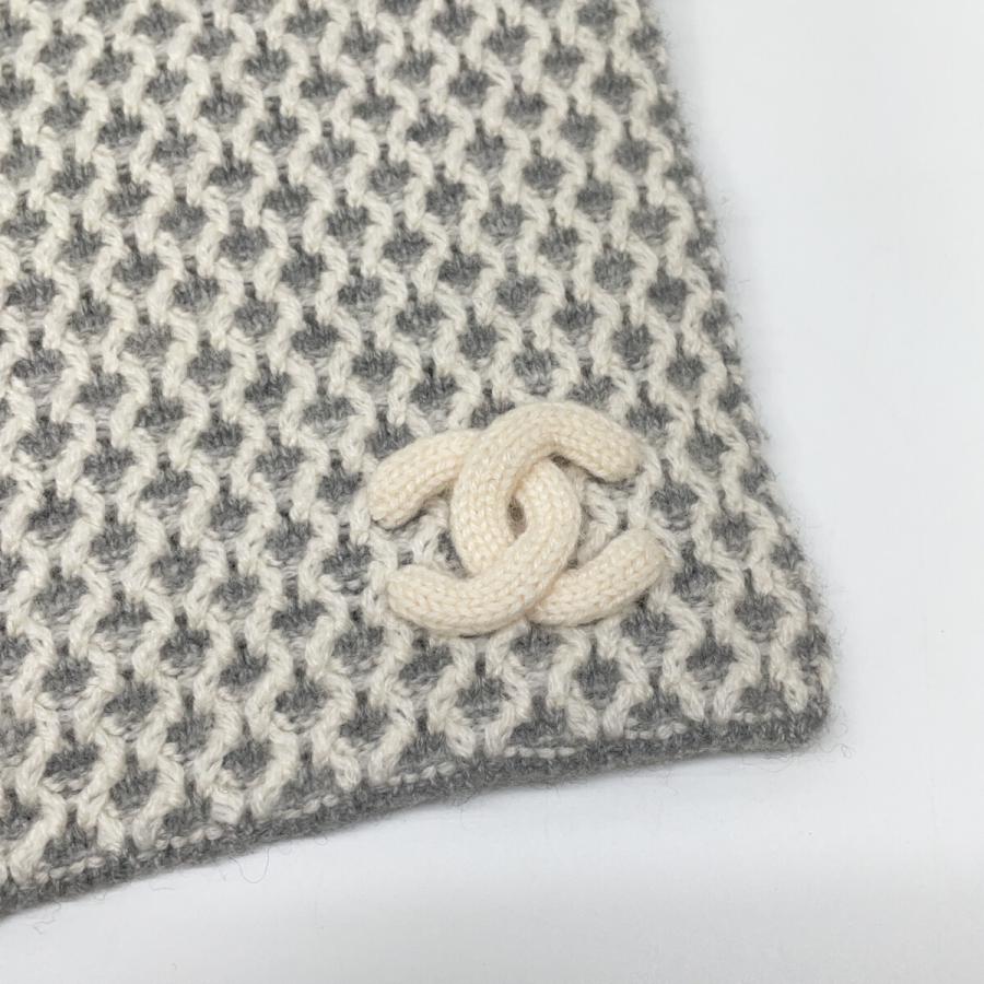CHANEL（シャネル） 美品/ カシミヤ100％ ココマーク ツイード