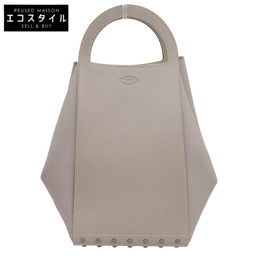 Tod'sグレーゴンミーニバック TOD'S - タキマキ私物愛用 Tod's ゴンミーノバッグS グレーマルチの