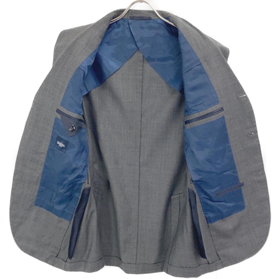 BARBA（バルバ） グレー ウール 3Bセットアップスーツ グレー 48