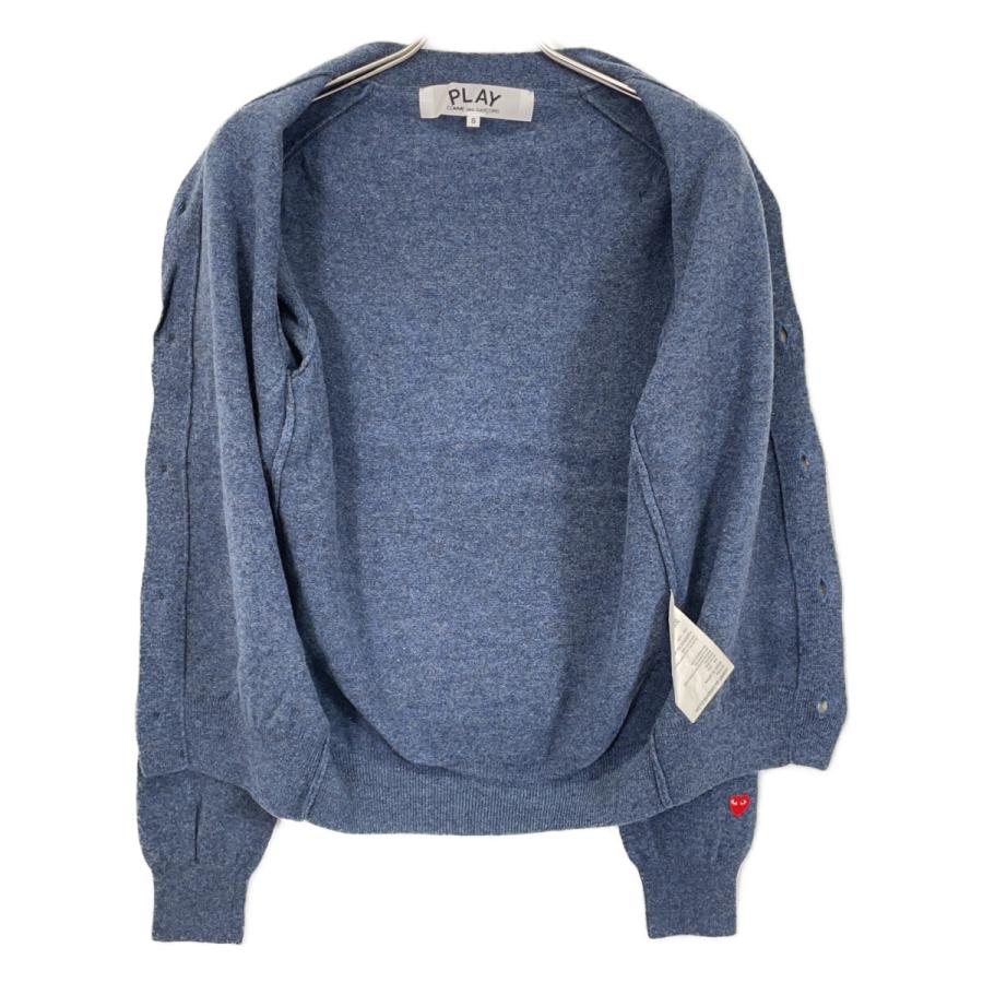 PLAYCOMMEdesGARCONS プレイコムデギャルソン ブルー AZ-N092 Vネック