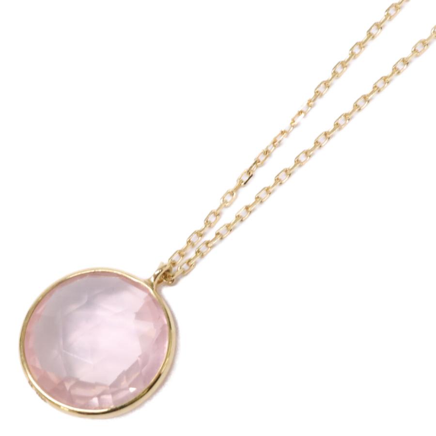 極美品✨各2.5ct✨K18PG ローズクォーツチャーム✨ MARIHA マリハ K18 Prism ローズクォーツ ネックレス レディース