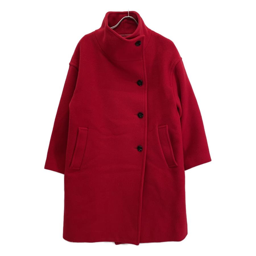 allureville アルアバイル レッド ショートビーバーファネルネック