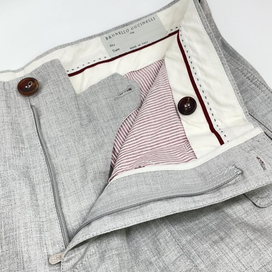 Brunello Cucinelli グレー スラックス 【公式通販】