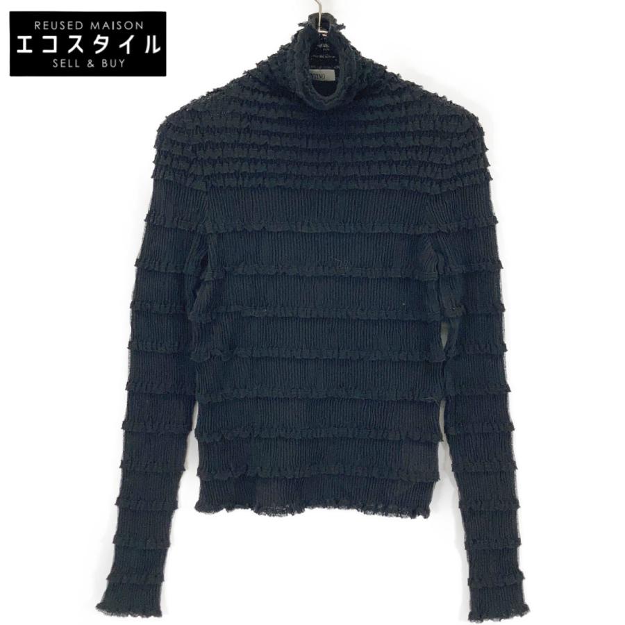 VALENTINO ヴァレンティノ ブラック SB0KC08W518 コットンニット