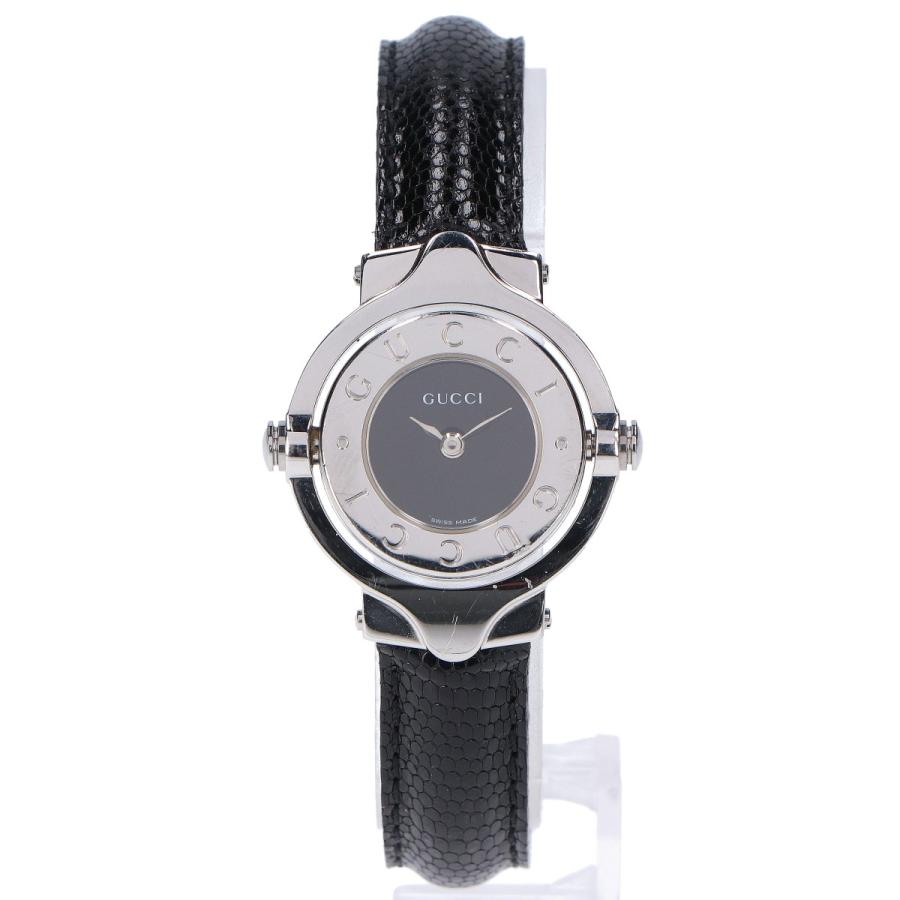 GUCCI（グッチ） 美品 6600L ターンフェイス バングル ウォッチ 腕時計