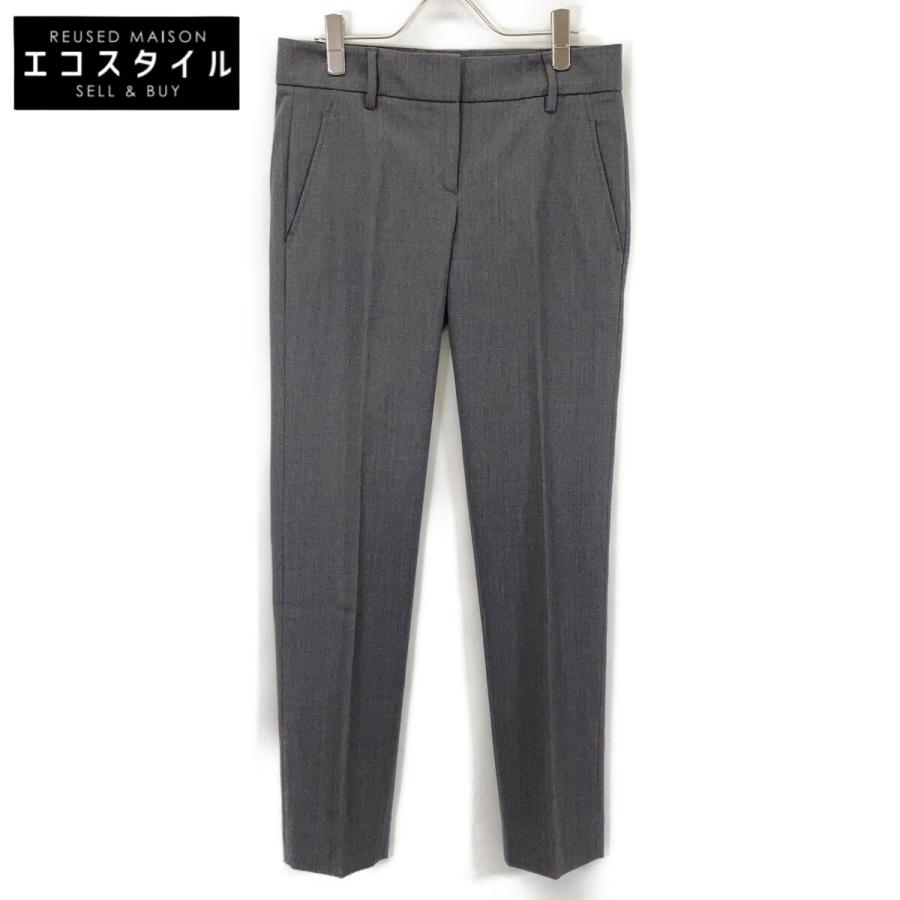 美品✨Brioni TIGULIO スラックス ウール シルク グレー W34 【公式通販】