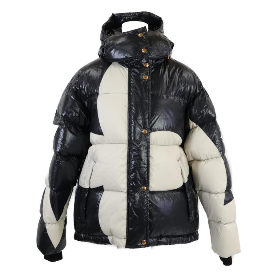 新品同様/正規/24年 LOUIS VUITTON ルイヴィトン 1AC0IT アブストラクト モノグラム フラワーパファ ダウンジャケット 36の画像