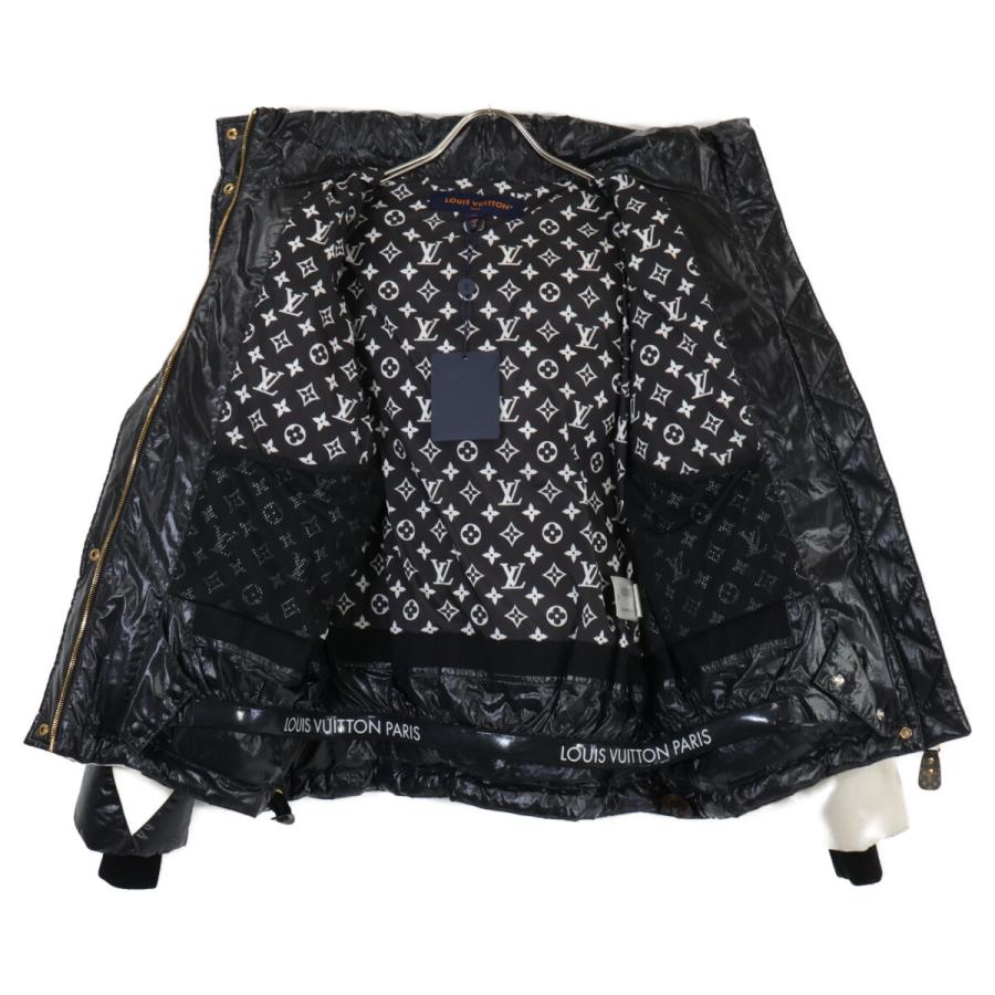 新品同様/正規/24年 LOUIS VUITTON ルイヴィトン 1AC0IT アブストラクト モノグラム フラワーパファ ダウンジャケット 36の画像