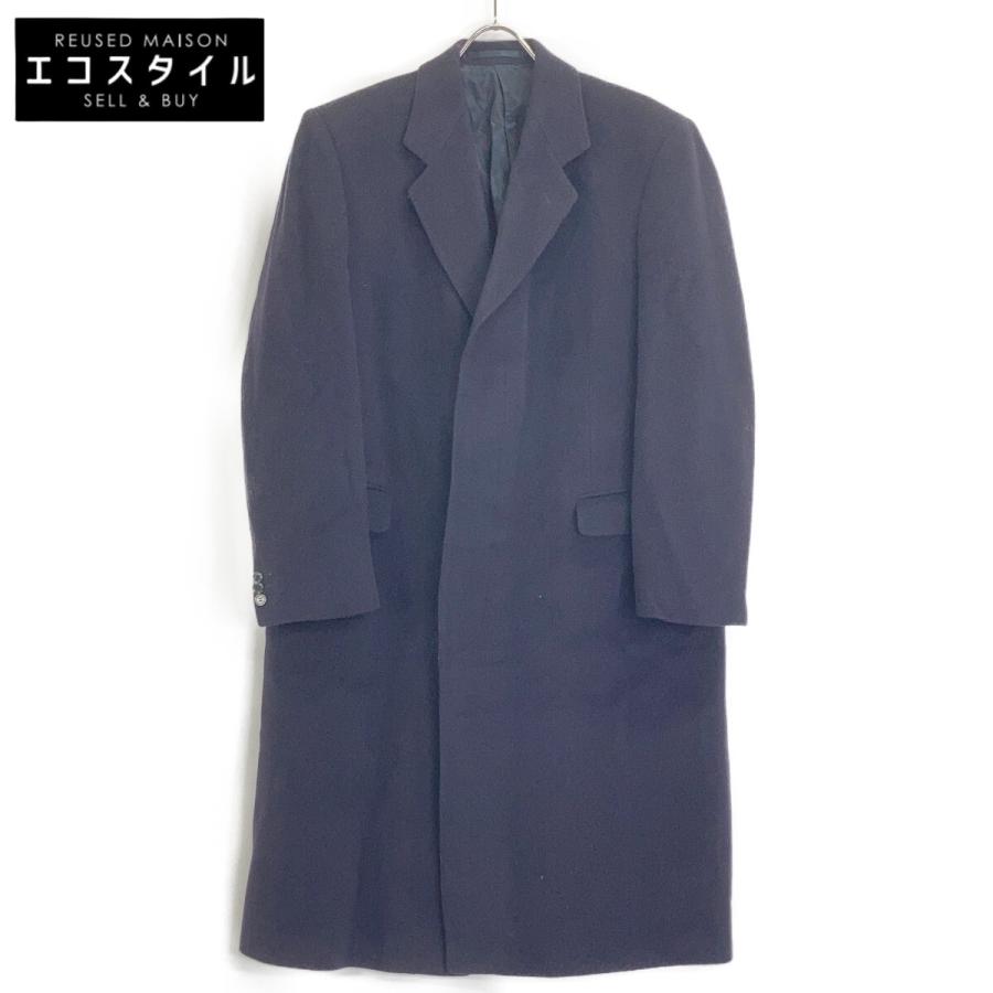 Harrods（ハロッズ） 【Berwin】ネイビー カシミヤ100 ロングコート
