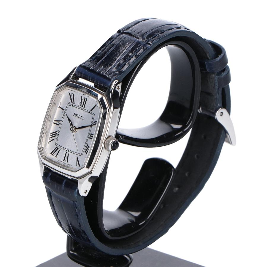 SEIKO セイコー UNITED ARROWS ユナイテッドアローズ別注 【美品】7N01-HAD0 スクエア レザー クオーツ wine-king_2893100000038340