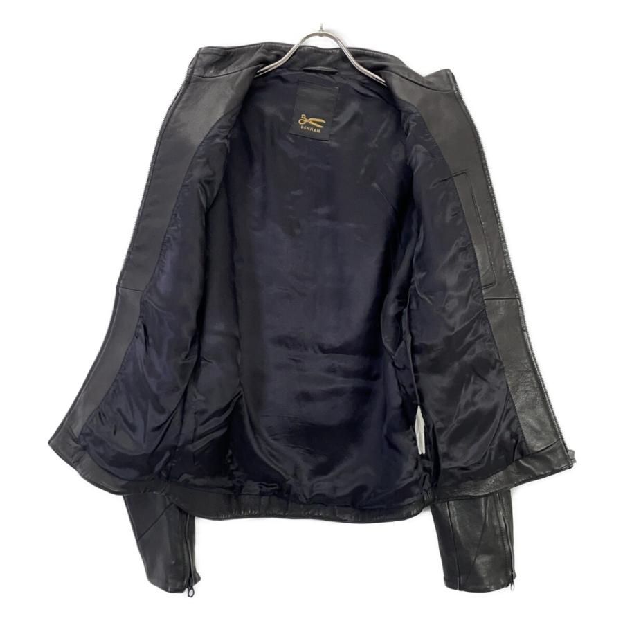DENHAM デンハム　ブラックレザー ジャケット 中古・古着通販】Denham (デンハム) A-2レザージャケット ブラック