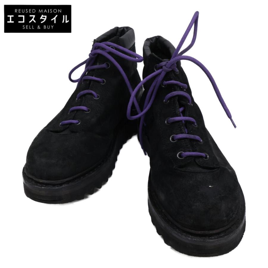 美品 needles ニードルズ WAXED SUEDE MOUNTAIN BOOT ワックススエード 