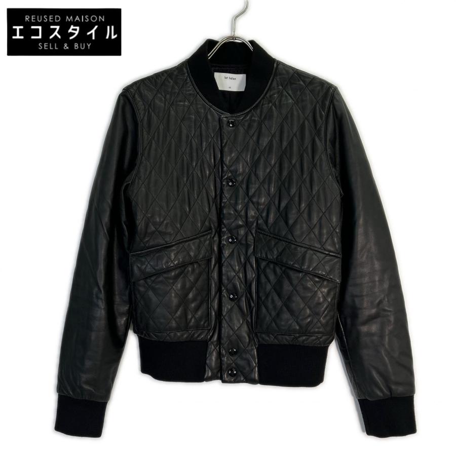 lot holon ロットホロン H34-207 ラムレザー キルティングブルゾン 