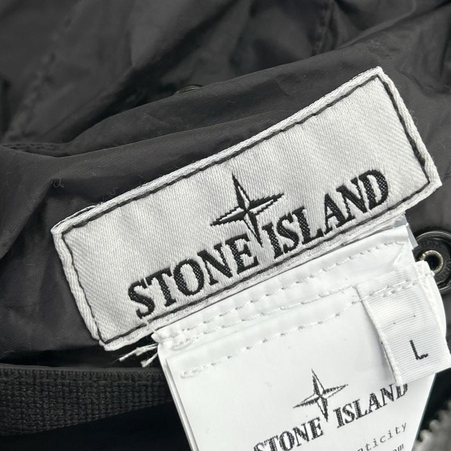 STONE ISLAND ストーンアイランド K1S155100008S00A5 Compass badge リバーシブルカーディガン グレー L トップス コットン メンズ 中古の画像