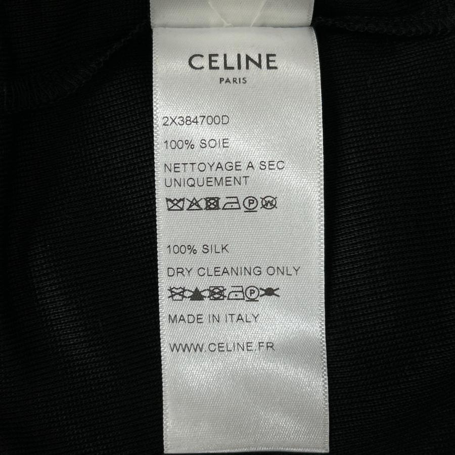 CELINE（セリーヌ） 2X384700D T-SHIRT IN SILK JERSEY ブラック T