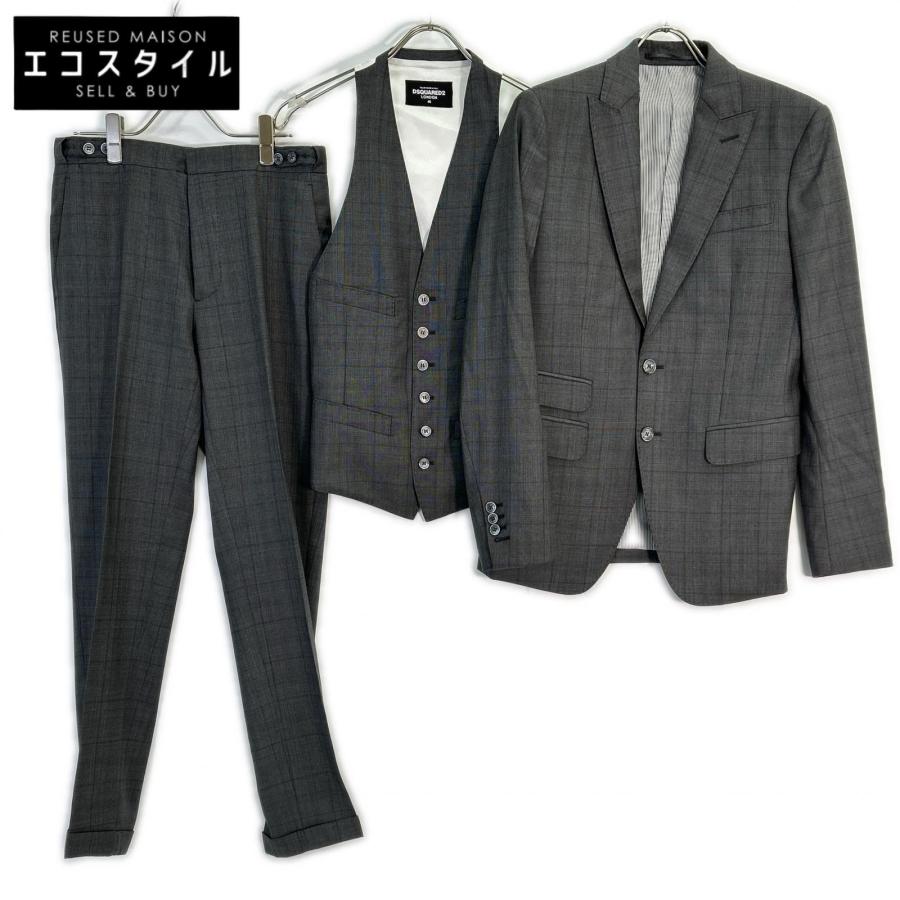 DSQUARED2（ディースクエアード） 17年製 S74FS0009 グレー 3ピース 