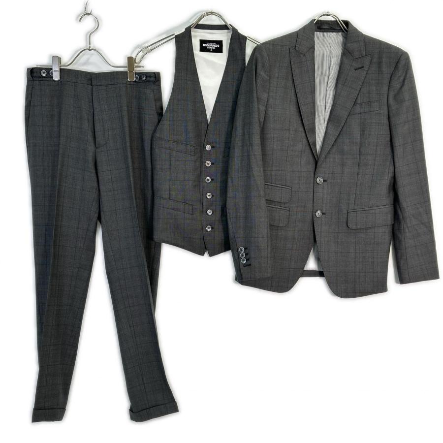 DSQUARED2（ディースクエアード） 17年製 S74FS0009 グレー 3ピース 