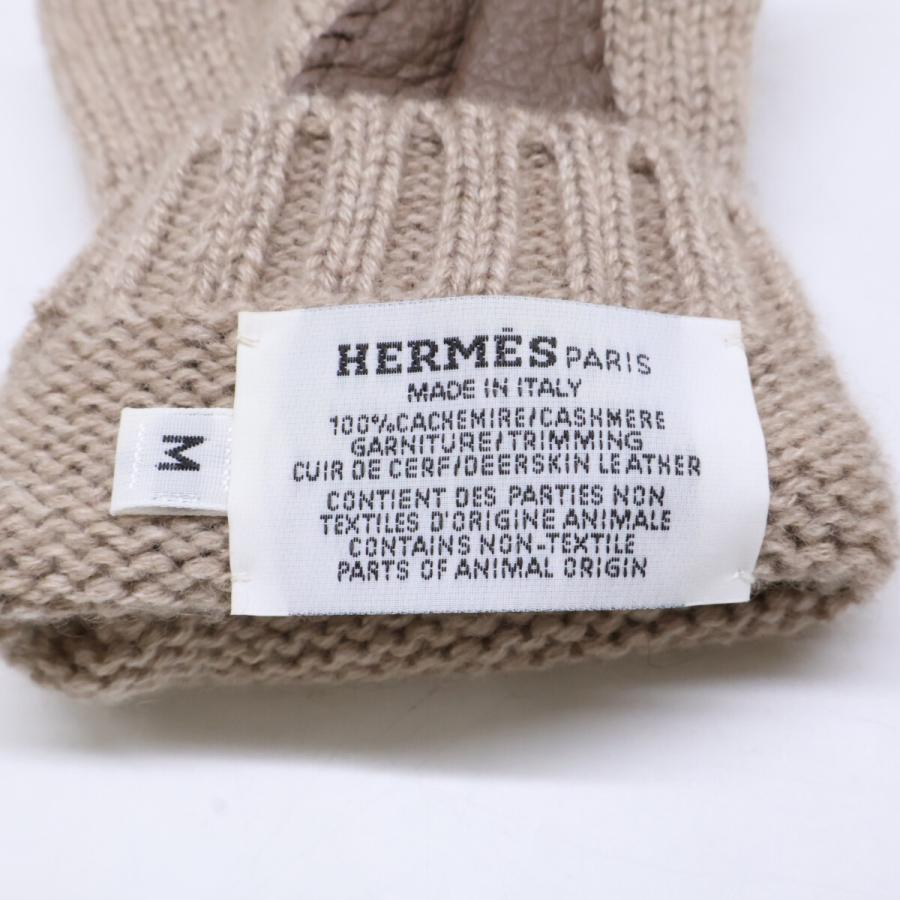 HERMES（エルメス） 美品 リオネル カシミヤニット/ディアスキン