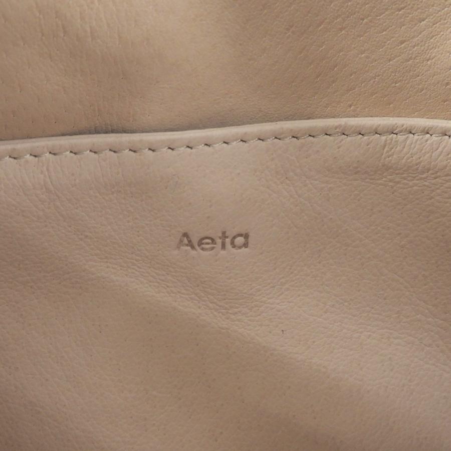 新品同様 Aeta アエタ ラウンド ワンショルダーバッグ M レディース