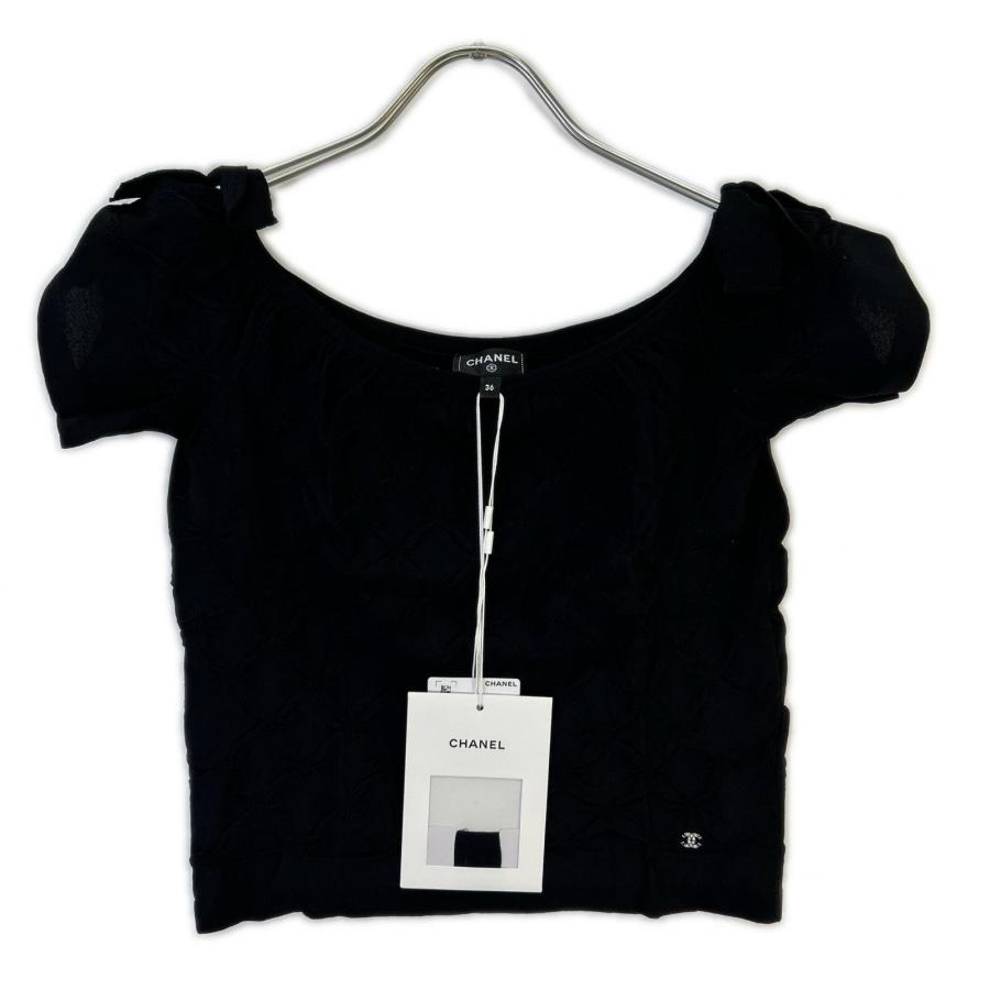 CHANEL（シャネル） 新品同様/ P76894 K11109 ブラック ラインストーン
