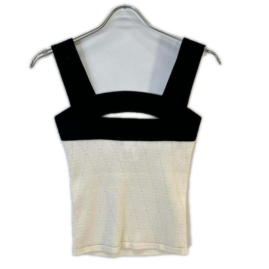 CHANEL（シャネル） P51655 K06623 ブラック×ホワイト ココマーク