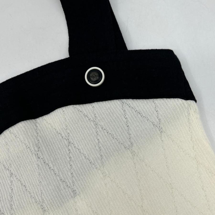 CHANEL（シャネル） P51655 K06623 ブラック×ホワイト ココマーク