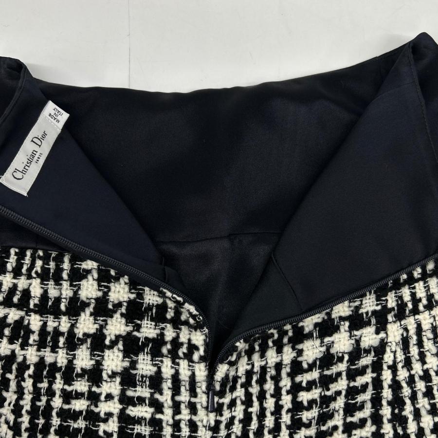 美品/  Christian Dior クリスチャンディオール 3A21105A1131/3A21327D1131 ガリアーノ期 ツイードセットアップ 36 レディース_13