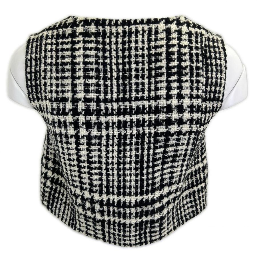 美品/  Christian Dior クリスチャンディオール 3A21105A1131/3A21327D1131 ガリアーノ期 ツイードセットアップ 36 レディース_4