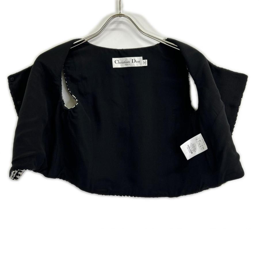 美品/  Christian Dior クリスチャンディオール 3A21105A1131/3A21327D1131 ガリアーノ期 ツイードセットアップ 36 レディース_6