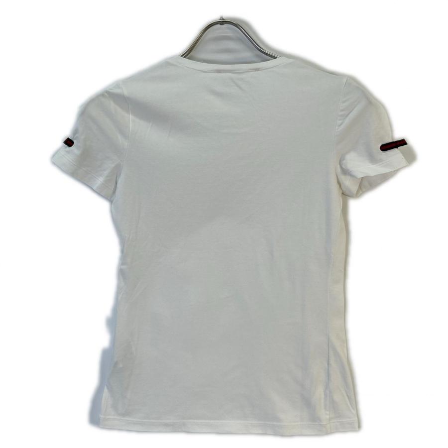GUCCI グッチ  271596 GGｳｪﾌﾞﾘﾎﾞﾝ ﾎﾜｲﾄ ｸﾙｰﾈｯｸ Tｼｬﾂ XS GUCCI（グッチ） 271596 GGウェブリボン ホワイト クルーネック T