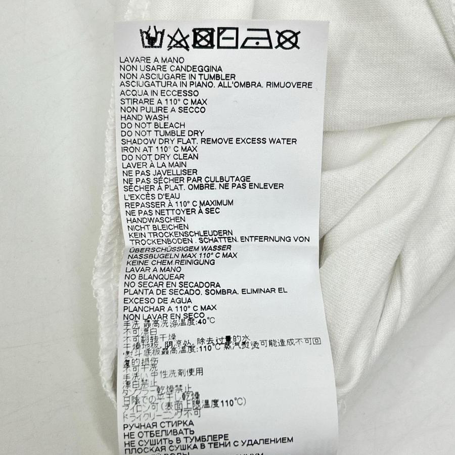 Maison Margiela メゾンマルジェラ  S51GC0434 ｶﾚﾝﾀﾞｰﾛｺﾞ ﾎﾜｲﾄ ｸﾙｰﾈｯｸ Tｼｬﾂ XS Maison Margiela メゾンマルジェラ S51GC0434 カレンダーロゴ ホワイト