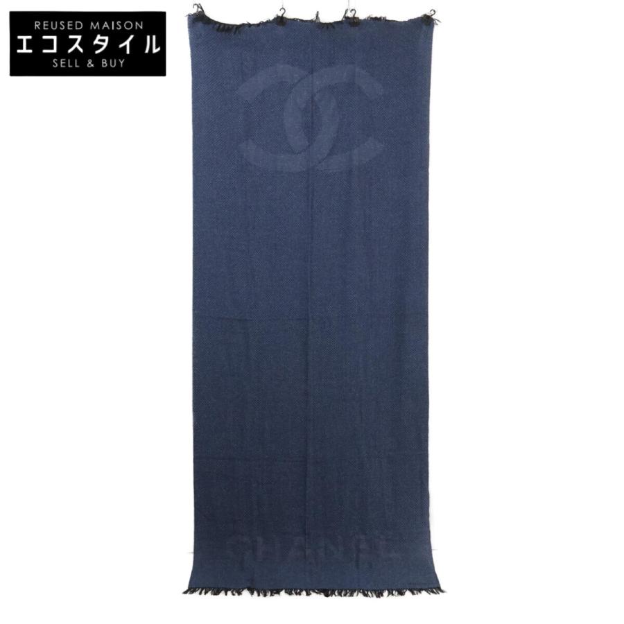 CHANEL（シャネル） 美品 ココマーク CHANELロゴ カシミヤ/シルク
