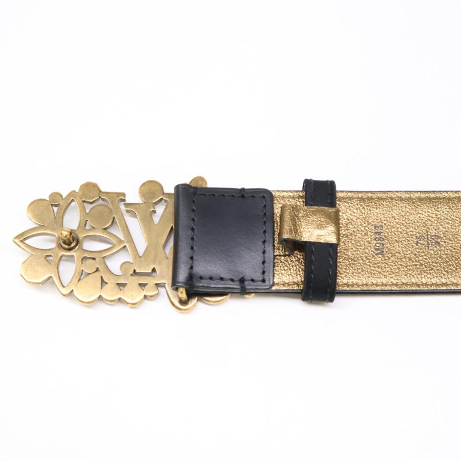 美品 LOUIS VUITTON ルイヴィトン M9843 サンチュール フルール ライン