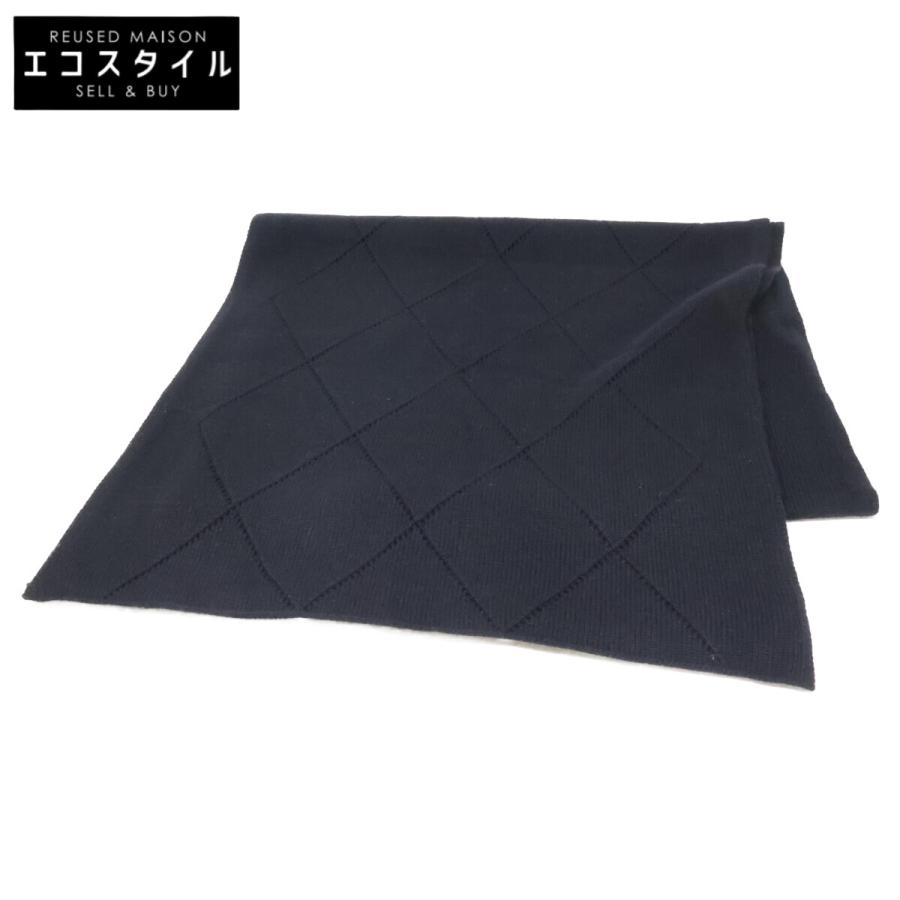 美品 シャネル 17V カシミヤ オリラグ ココマーク マフラー レディース CHANEL（シャネル） 美品 ココマーク カシミヤ マフラー レディース
