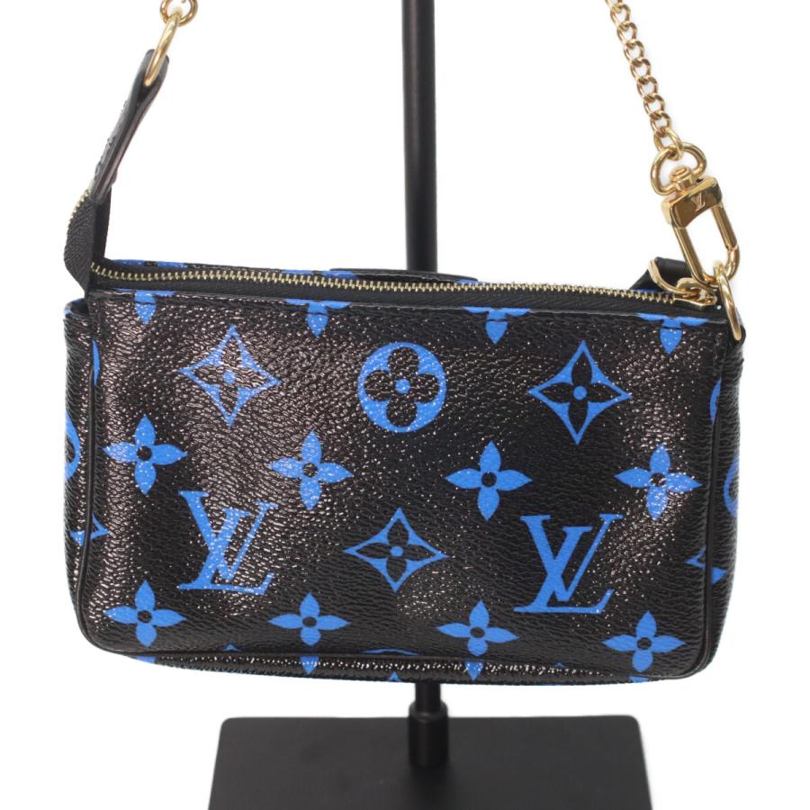 LOUIS VUITTON ルイヴィトン M67237 モノグラム ノワール ブルー ミニ