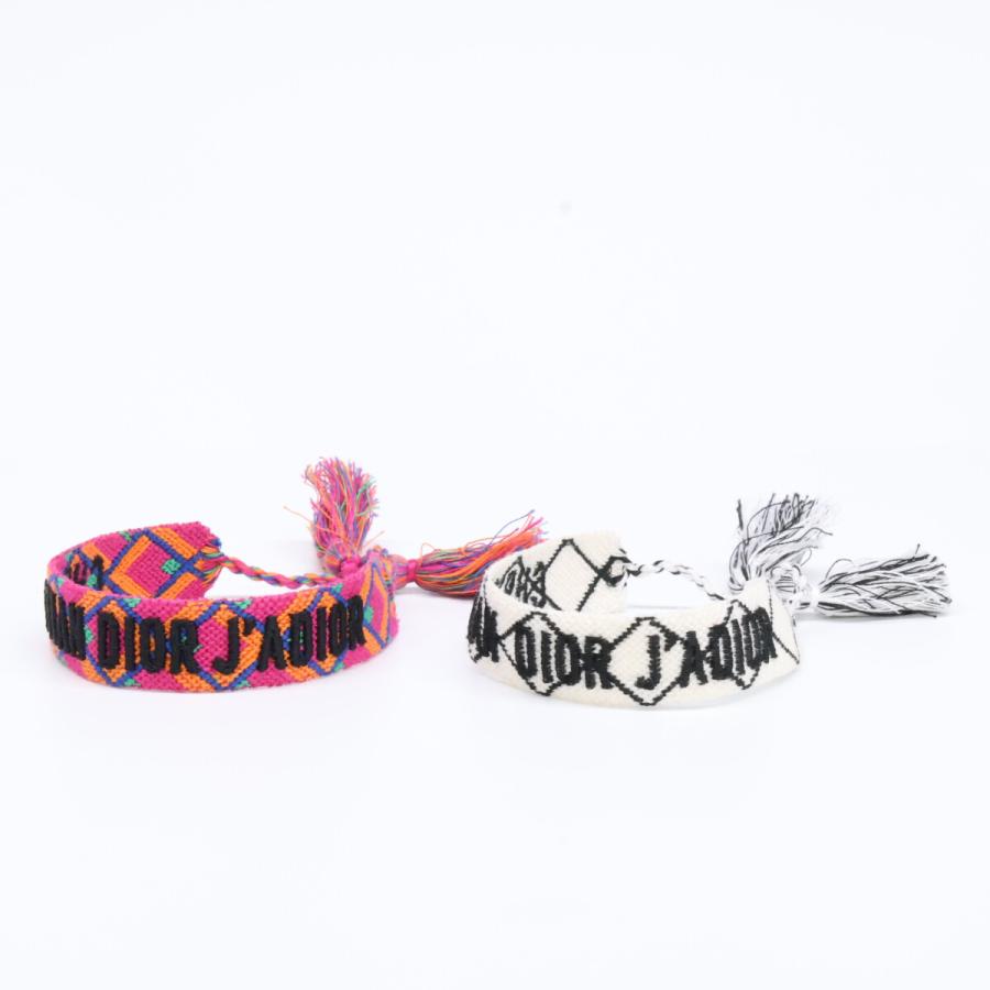 新品未使用 DIOR J'ADIOR ブレスレット ミサンガ　ディオール Christian Dior クリスチャンディオール J'ADIOR ジャディオール ロゴ