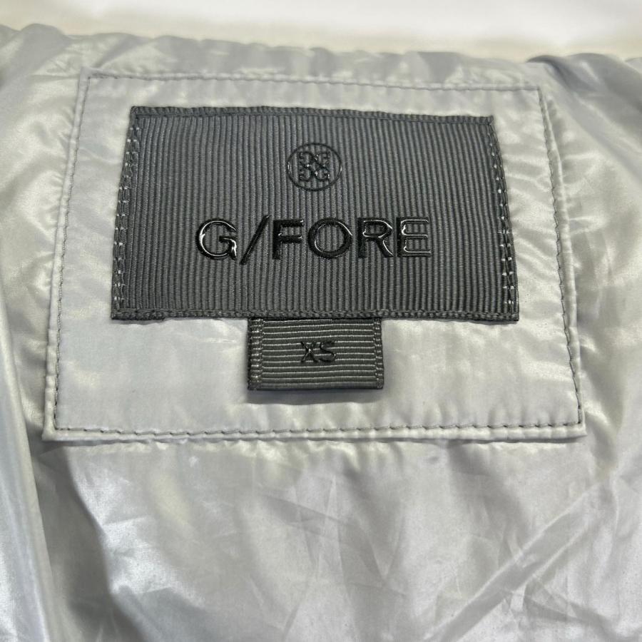 G/FORE ジーフォア グレー系 ジップアップ グースダウン 半袖 ダウン
