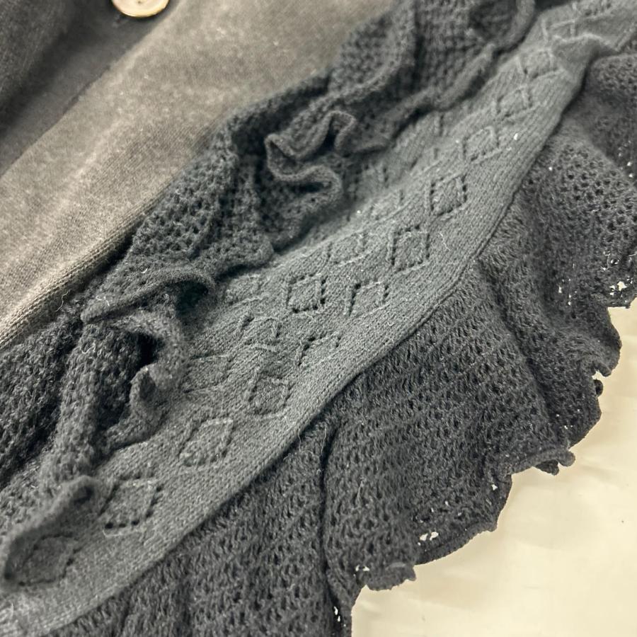 JUNYA WATANABE COMME des GARONS ジュンヤワタナベコムデギャルソン  2006年 JS-N022 ﾌﾘﾙ 半袖ｶｰﾃﾞｨｶﾞﾝ S JUNYA WATANABE COMME des GARCONS - JUNYA WATANABE COMME des GARONS