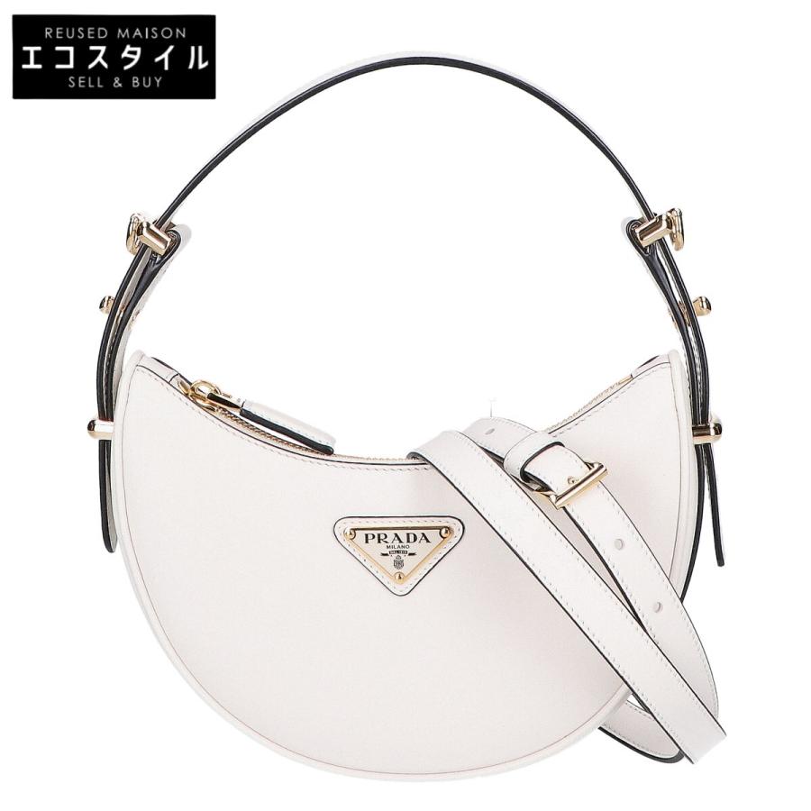 PRADA（プラダ） 新品同様 1BC199 アーケ ミニ 2WAYショルダーバッグ