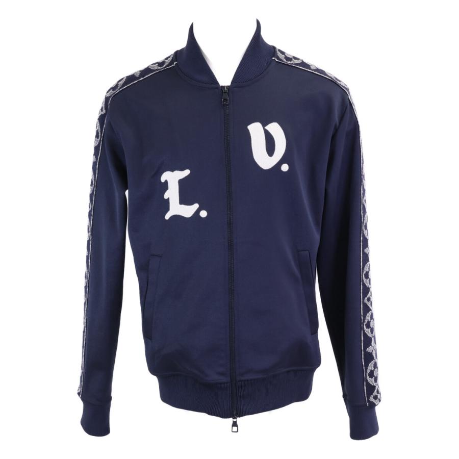 国内正規   LOUIS VUITTON ルイヴィトン 24年製 1A978D HQY45W LVフラワーバンド トラックトップジャケット M メンズの画像