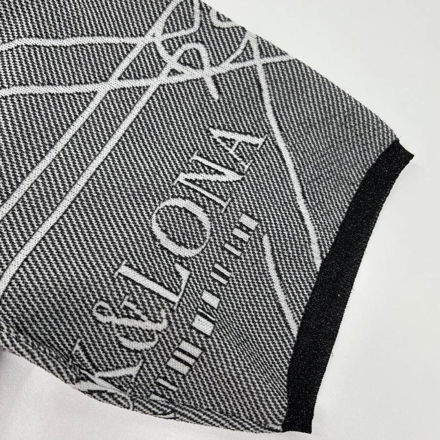新品同様/  MARK＆LONA マークアンドロナ 26年製 MCM-6A-AB53 Jacquard-knit ポロシャツ 48 メンズの画像