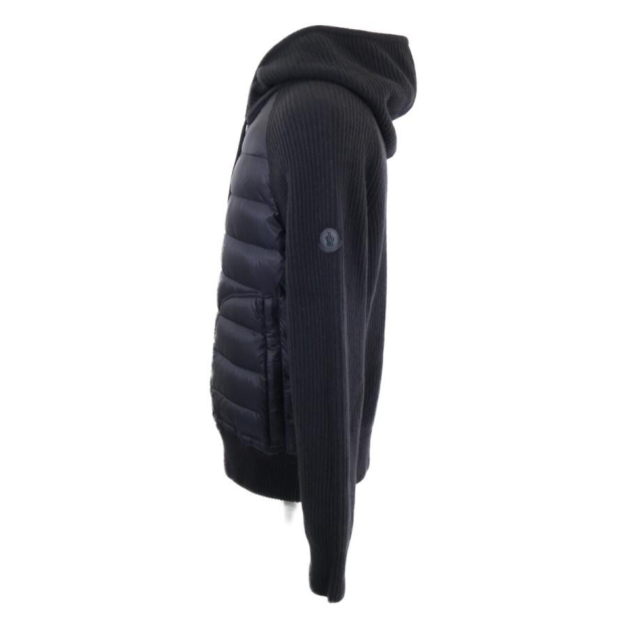 MONCLER（モンクレール） 美品 CARDIGAN TRICOT ニット切替 フーディ