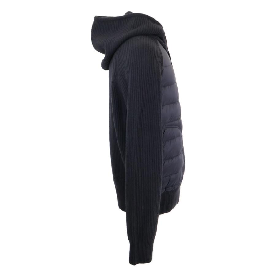 MONCLER（モンクレール） 美品 CARDIGAN TRICOT ニット切替 フーディ
