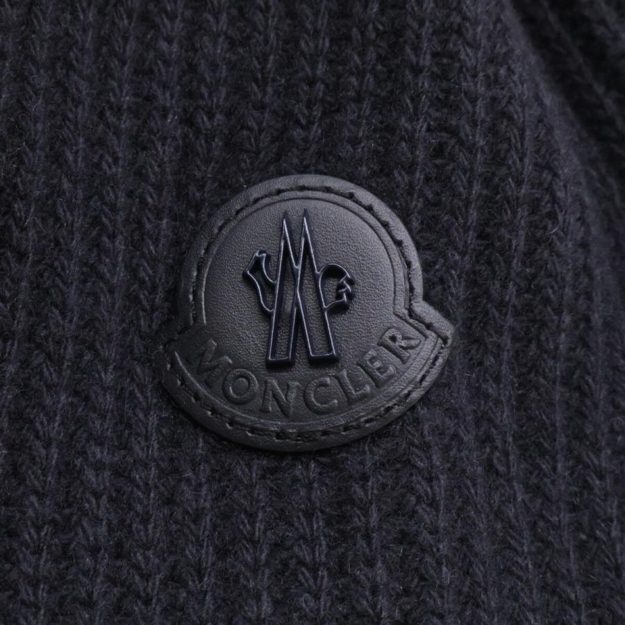 MONCLER（モンクレール） 美品 CARDIGAN TRICOT ニット切替 フーディ