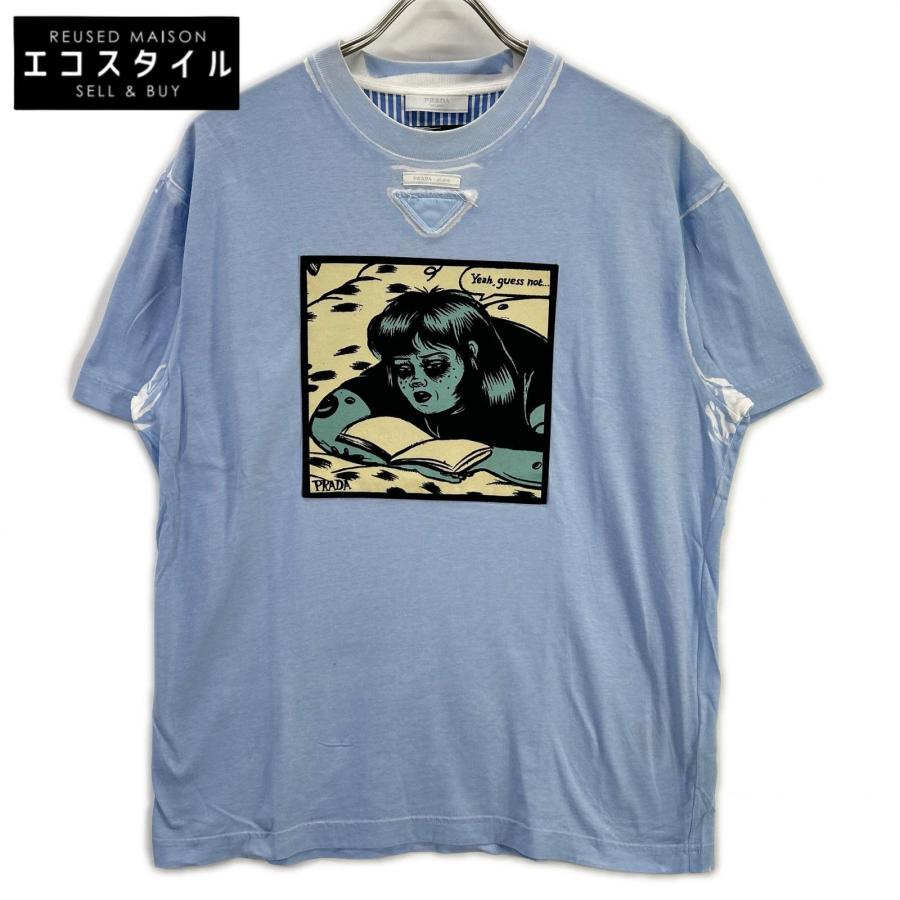 PRADA（プラダ） UJB489 トライアングルロゴ アメリカンコミック