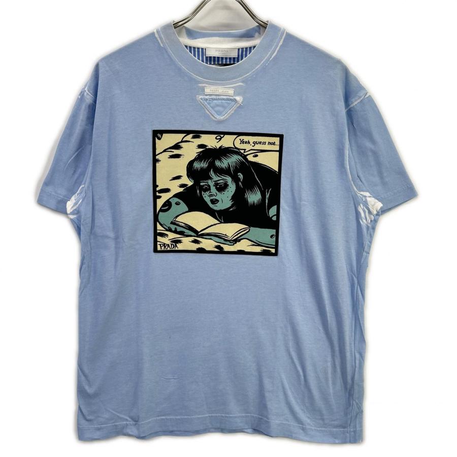 PRADA（プラダ） UJB489 トライアングルロゴ アメリカンコミック