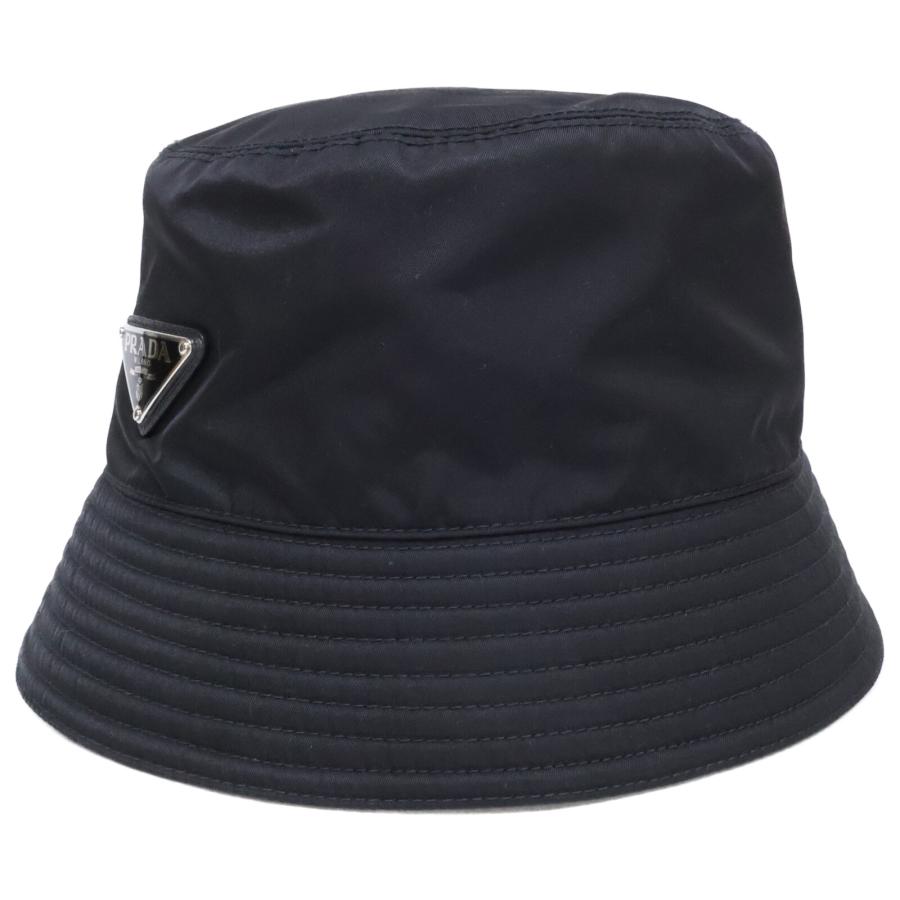 最終値下げ PRADA プラダ バケットハット 1HC137 2DMI Mサイズ PRADA（プラダ） /国内正規 22年製 1HC137 2DMI Re-Nylon