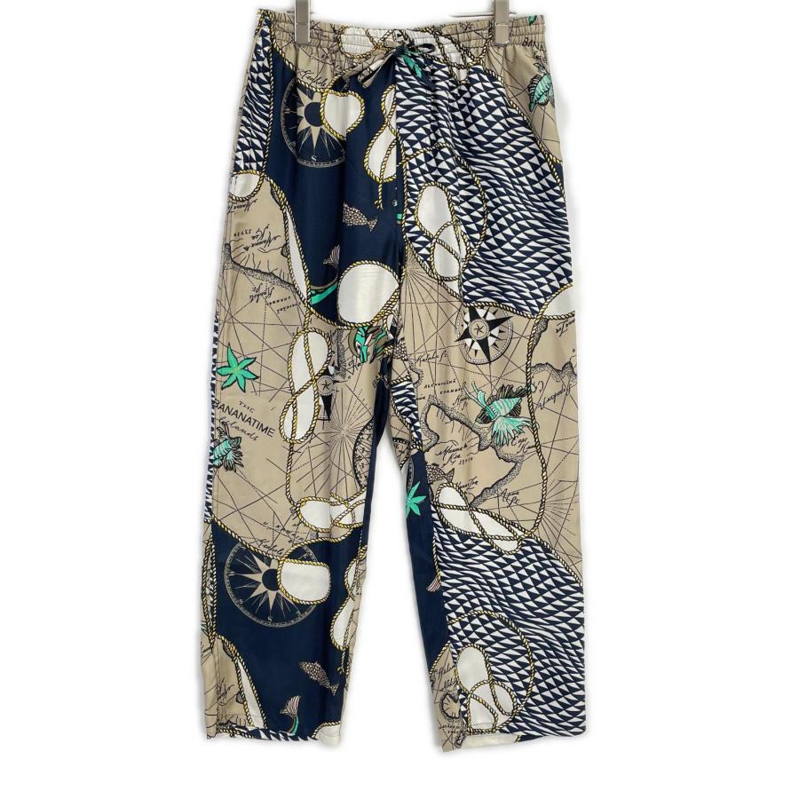 BANANATIME（バナナタイム） 美品/ 22-030-570-0021 シルク プリント