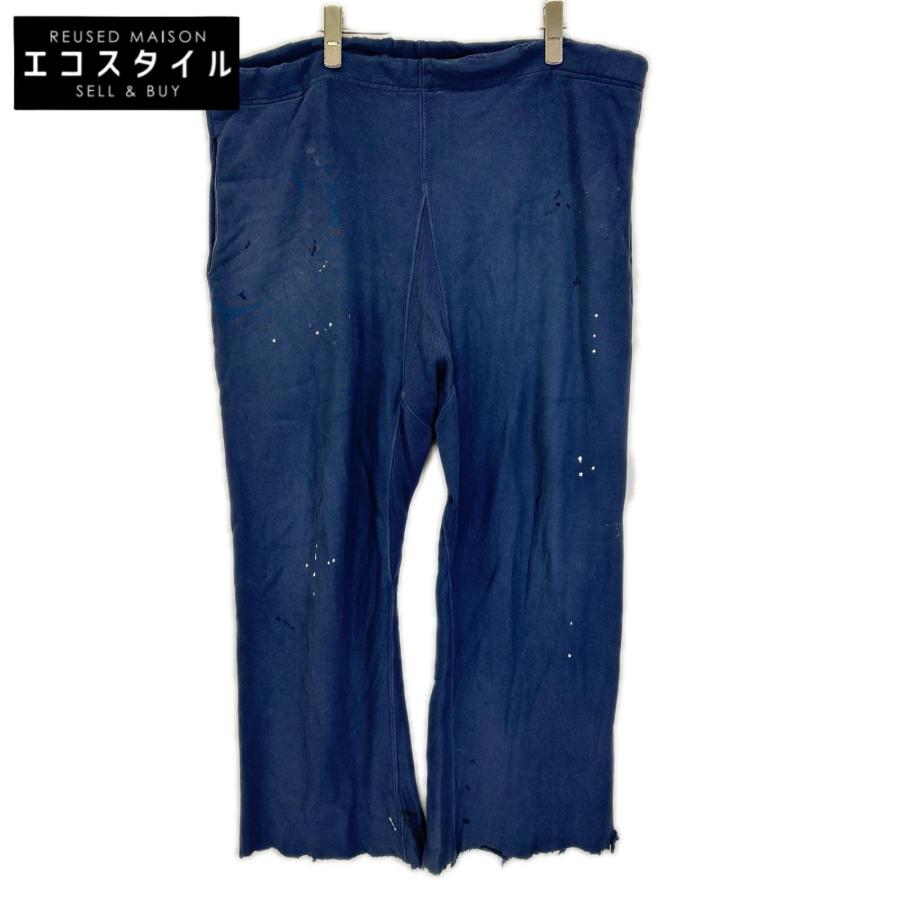Maison Margiela（メゾンマルジェラ） S50KA0641 ネイビー ロゴ ペンキ